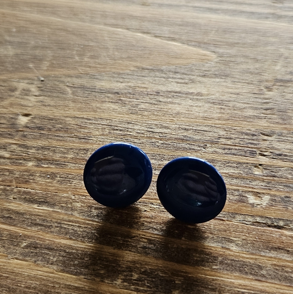 Elegant Blue Earrings